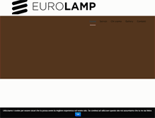 Tablet Screenshot of eurolamp.it